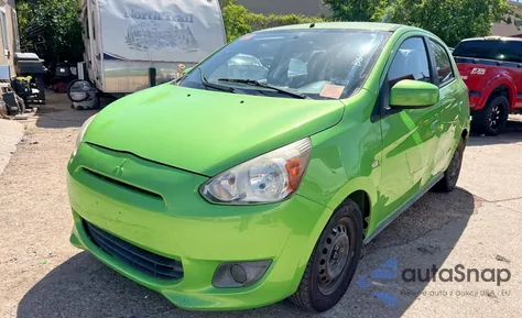 2014 Mitsubishi Mirage De из США, поврежденный, VIN ML32A3HJXEH007795